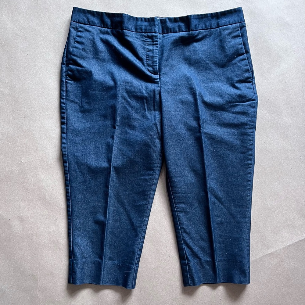 Attention Slim Fit Capri Blue Women’s Size 10